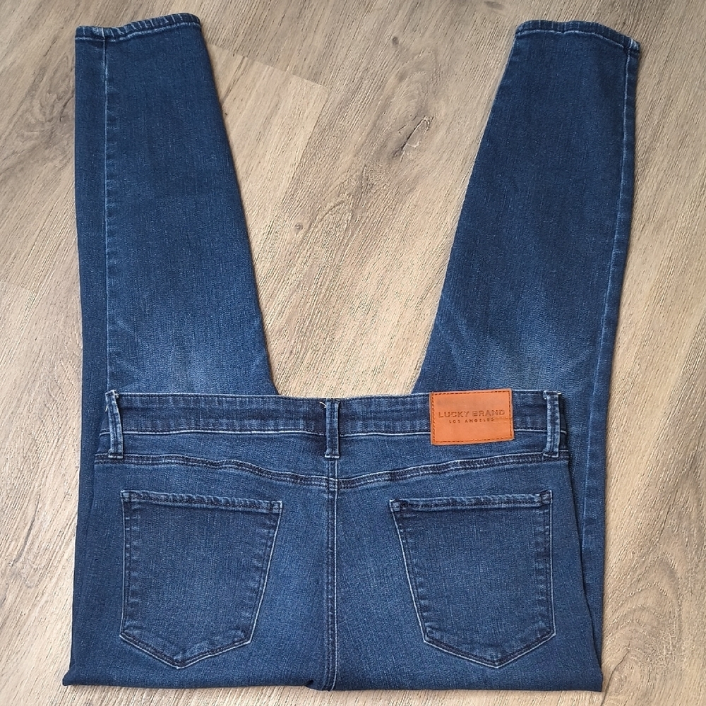 Mid Rise Ava Skinny w/26" Inseam Lucky Brand Women's Jeans Size 12 sac31 - Picture 3 of 8